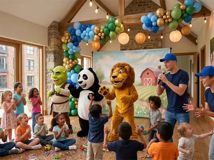 Recreación con muñecos para fiestas infantiles