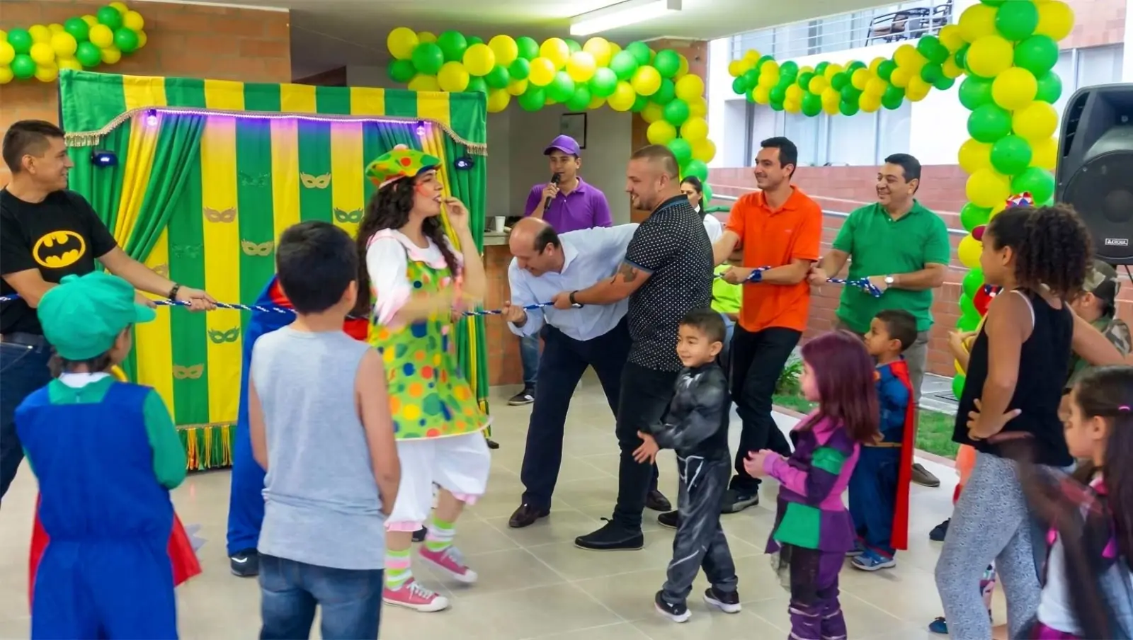 Animación de fiestas infantiles en Bogotá